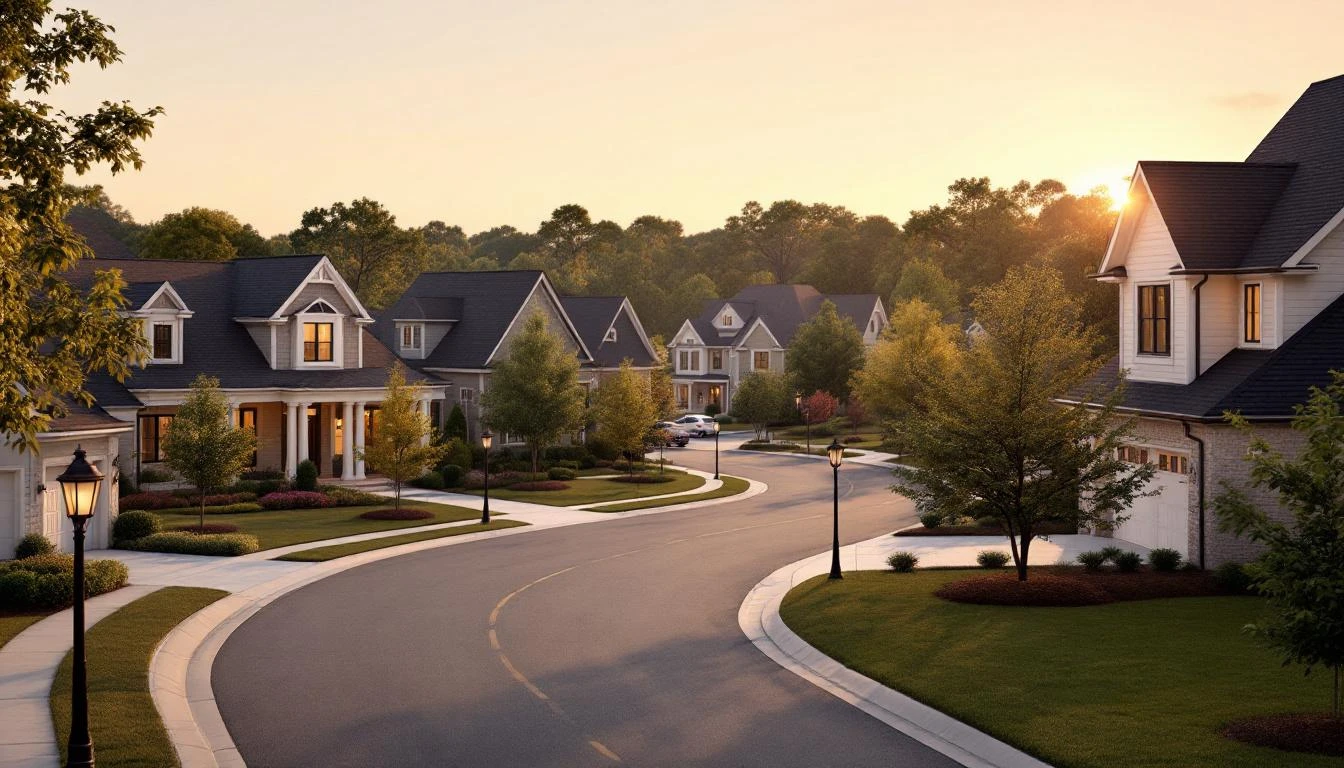 South Charlotte neighborhood